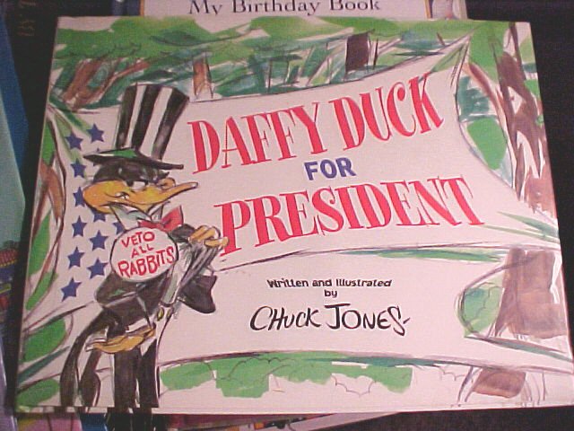 Daffy Duck For President Book Children's