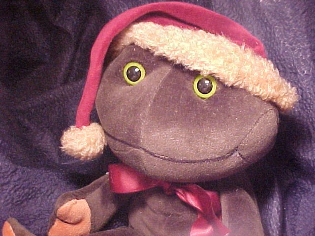 Boyds Bears in The Attic Collection RC Ribbit Christmas FROG
