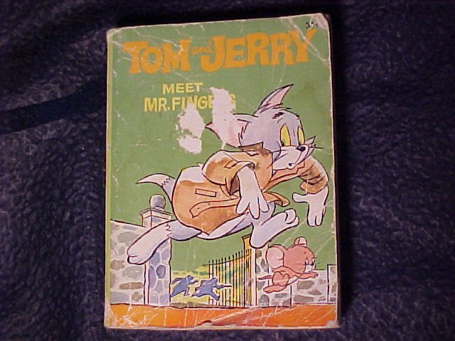 Tom and Jerry Meet Mr Fingers Big Little Book series. Whitman No. 5752