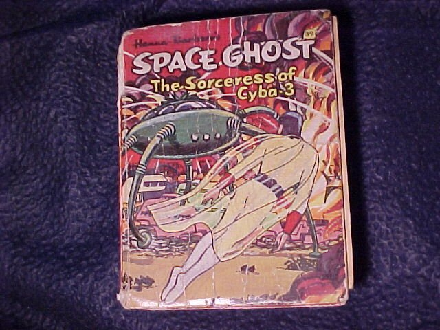 1968 Hanna Barbera's Space Ghost The Sorceress of Cyba-3 Book