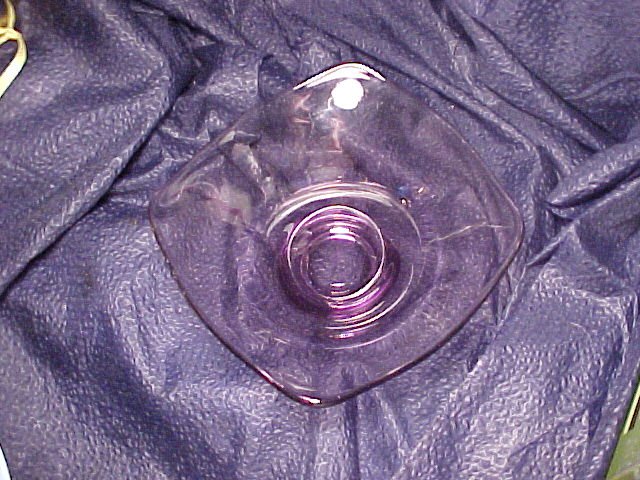 Lovely Purple Art Glass Bowl ~