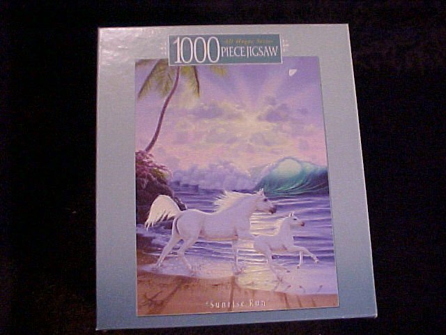 Sunrise Run 1000 Pc Jigsaw Puzzle Al Hogue NEW - Free shipping