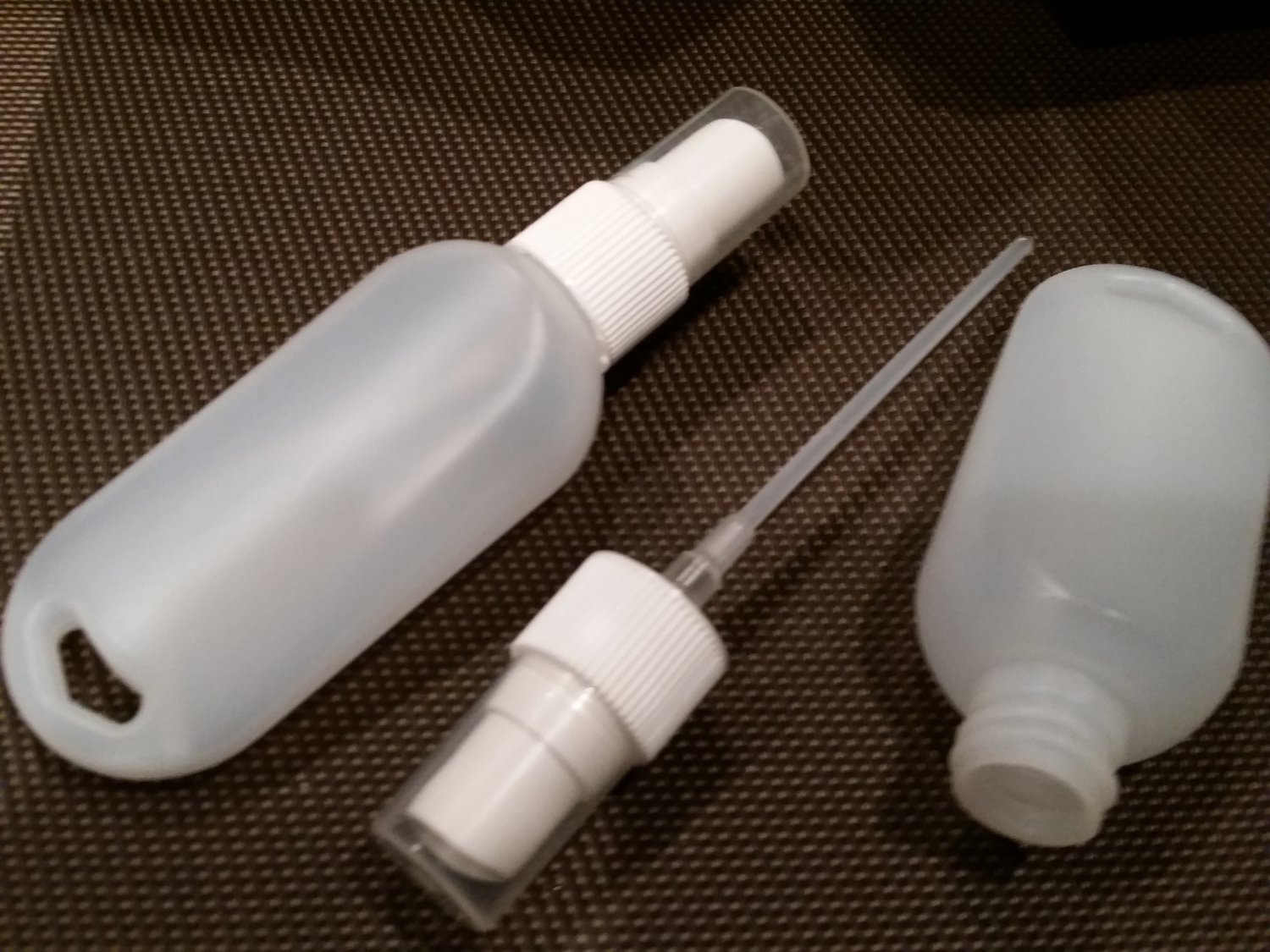 Mist Spray Dispensers (10) - Opaque HDPE Plastic Tottle (Malibu) Bottles