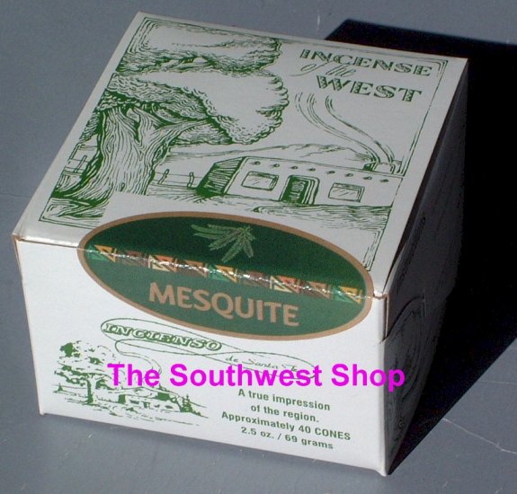 Incense of the West, Box of 40 Cones, Mesquite