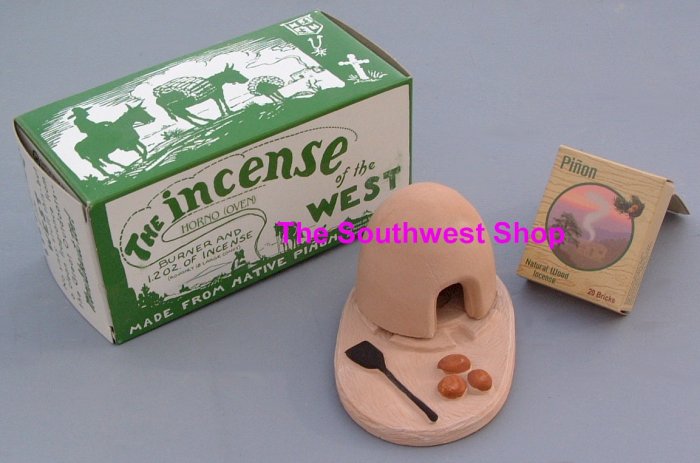 Incense of the West, Horno Oven Burner w/ Pinon Cones