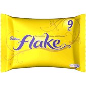 9 x pack of Cadbury's Flake chocolate, 230g, from theUK