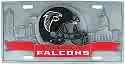 Falcons 3D License Plate