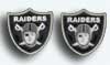 Oakland Raiders Earrings