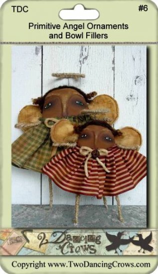 Primitive Angel Ornaments and Bowl Fillers epattern