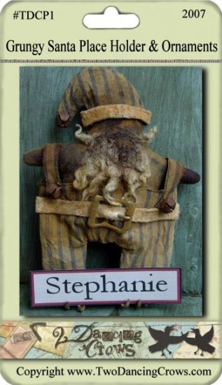 Primitive Santa Place Holder ePattern