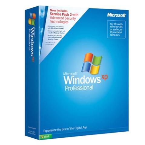 Microsoft Windows XP Professional SP2 Retail Box