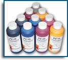 ECO SOLVENTS INKS FOR THE HP DESIGNJET 9000, 1000 & SEIKO COLORPAINTER (6 COLORS)