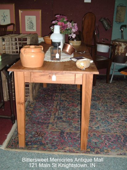 Harvest Table Handmade 125+ Year Old Sycamore