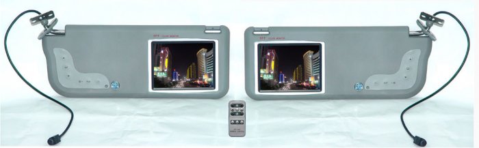 Replacement Sun Visor with build-in TFT 5.6'' LCD Monitor
