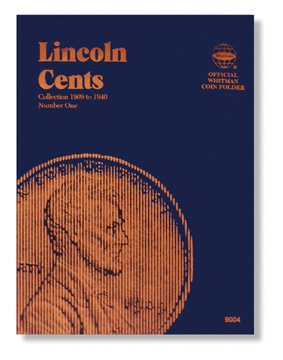 #9004 Whitman Folder for Lincoln Cents 1909-1940
