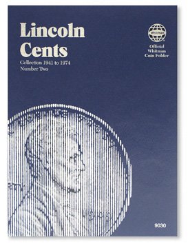 #9030 Whitman Folder for Lincoln Cents 1941-1974