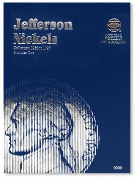 #9039 Whitman Folder for Jefferson Nickels 1962-1995