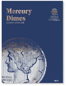 #9014 Whitman Folder for Mercury Dimes