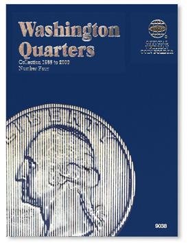 #9038 Whitman Folder for Washington Quarters 1988-2000