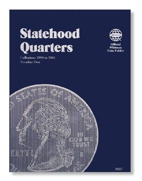 #9697 Whitman Folder for Statehood Quarters 1999-2001