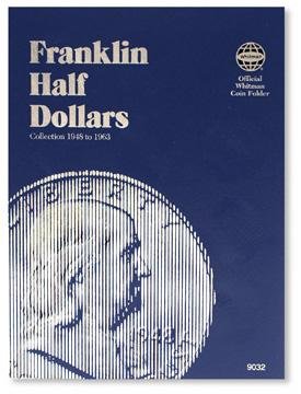 #9032 Whitman Folder for Franklin Half Dollars