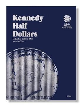 #9698 Whitman Folder for Kennedy Half Dollars 1986-2003