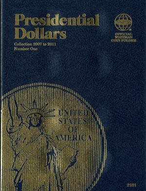 #2181 Whitman Folder for Presidential Dollars 2007-2011 (date set)