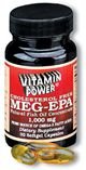 Meg EPA Caps (Maximum Omega 3 Fatty Acids) 90 Capsules 520P