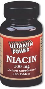 Niacin 100 mg 250 Tablets 13U