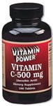Vitamin C 500 mg Tablets 250 Tablets 175U