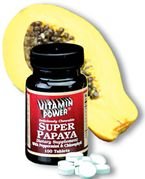 Super Papaya Chewable Tabs 500 Tablets 2054V