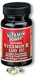 Natural Vitamin E 100 IU Softgels 500 Softgel Capsules 501V