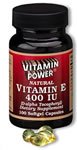 Natural Vitamin E 400 IU Softgels 500 Softgel Capsules 504V