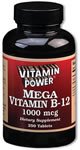 Mega B-12 1000 mcg 500 Tablets 970V