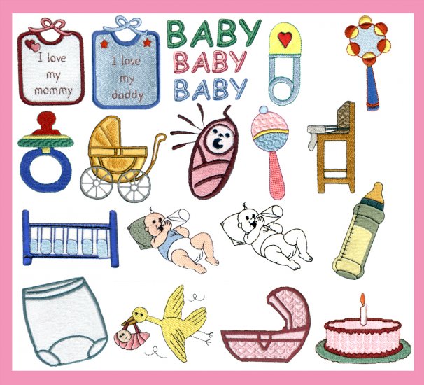 >>> MACHINE EMBROIDERY INFANT AND TODDLER DESIGNS