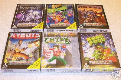 6 New Unopened Atari Lynx Games