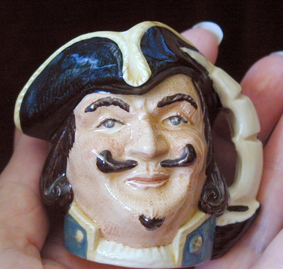 Royal Doulton Jug Miniature Captain Henry Morgan,