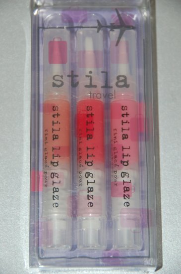 Stila Travel 3 Set LipGlaze ~ BRAND NEW ~