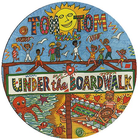 TOM TOM CLUB- Under the Boardwalk Vintage Vinyl Picture Disc 12" MINT