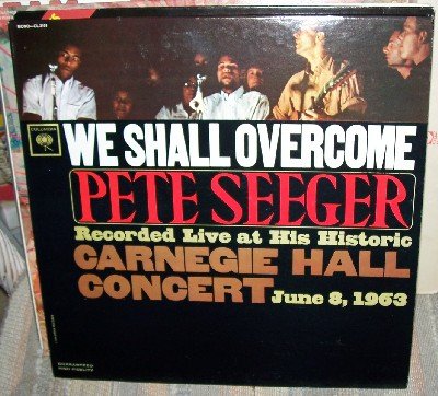PETE SEEGER at Carnegie Hall MONO Vintage vinyl LP