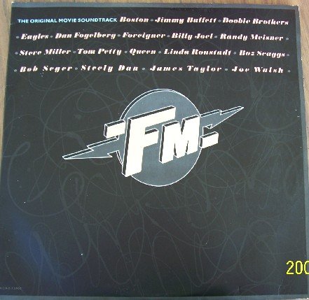 FM Rock Movie SOUNDTRACK Rare Vintage Vinyl with Poster Jimmy Buffet, Queen, Eagles