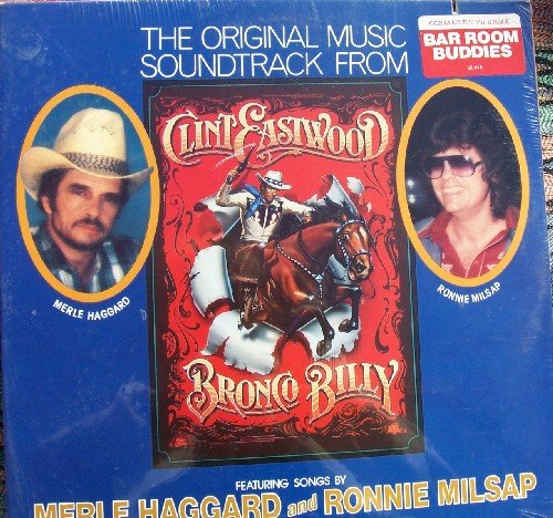 Clint Eastwood's Bronco Billy Soundtrack Bar Room Buddies Sealed Rare Vintage Vinyl