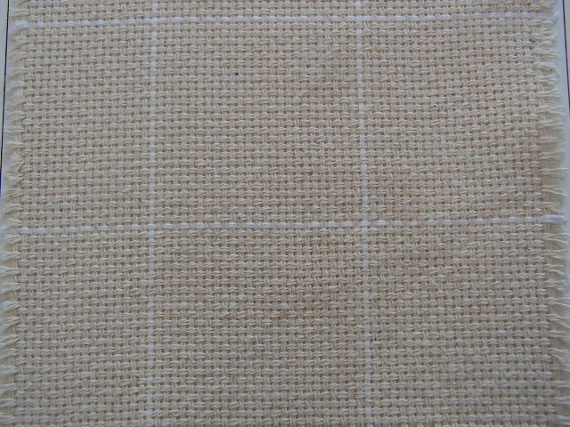 Primitive Rug Hooking - Monks Cloth 2 by 2 inch grid 60 inches wide - Shorn Sheep Wools