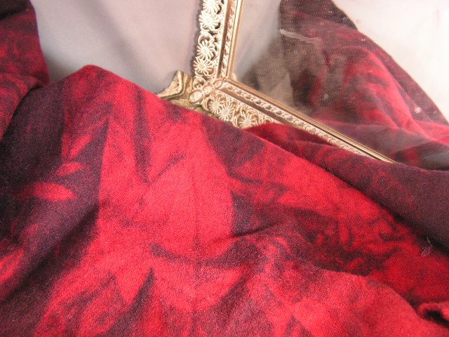 Japanese Maple~Fat Quarter Yard~Hand Dyed Rug Hooking Wool With Lanolin~ShornSheep