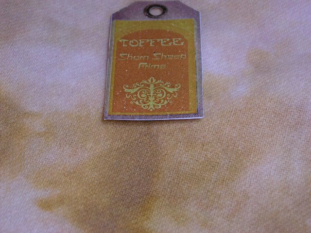 Hand Dyed Rug Hooking Wool w/Lanolin~TOFFEE~Shorn Sheep~Fat Quarter~Stripped Free~FREE US SHIP