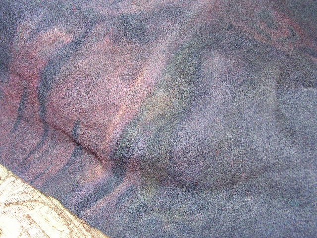 Dark Pansy Blue~Quarter Yard~Hand Dyed Wool With Lanolin~ShornSheep~Rug Hooking