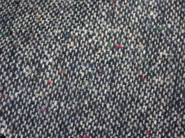 TWEED NO.8 - 85/15 wool/nylon fabric - DOTTED Tweed - off the bolt - 5 yards - Shorn Sheep Wools