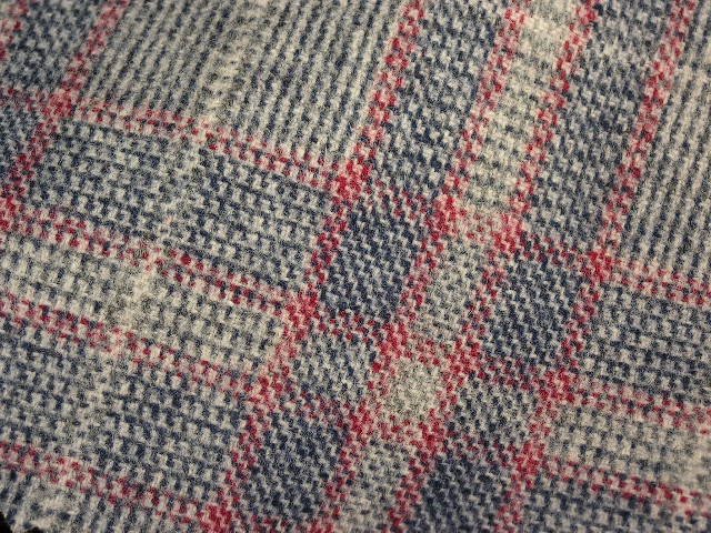 TWEED NO.10 - 100% wool fabric - LT GREY/BLUE Tweed - off the bolt - 5 yards - Shorn Sheep Wools