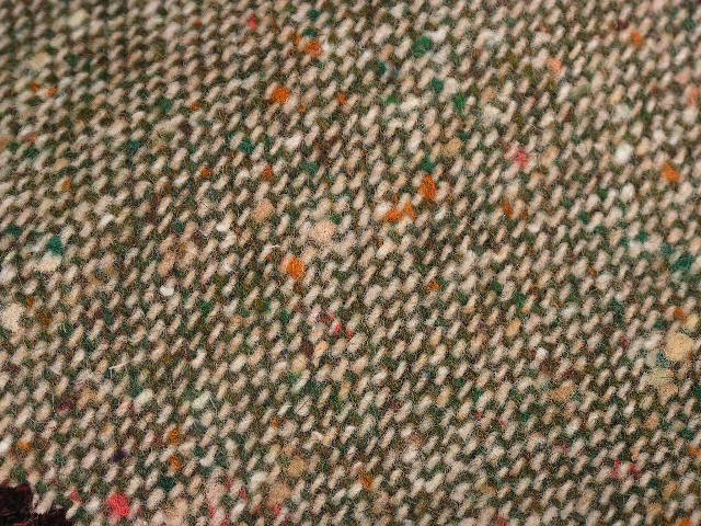 TWEED NO.13 - 85/15 wool/nylon fabric - DOTTED Tweed - off the bolt - 5 yards - Shorn Sheep Wools