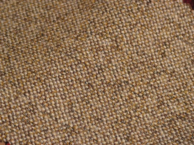 TWEED NO.14 - 100% wool fabric - BEIGE Tweed - 5 yards - Shorn Sheep Wools